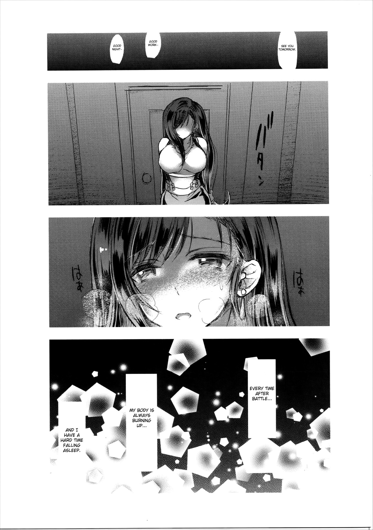 Hentai Manga Comic-Futanari Virgin Tifa  4-Read-19